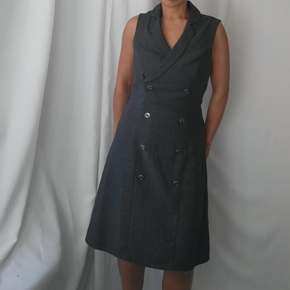 Y2k LE CHATEAU  Sleeveless Suit  Dress - Picture 6 of 8
